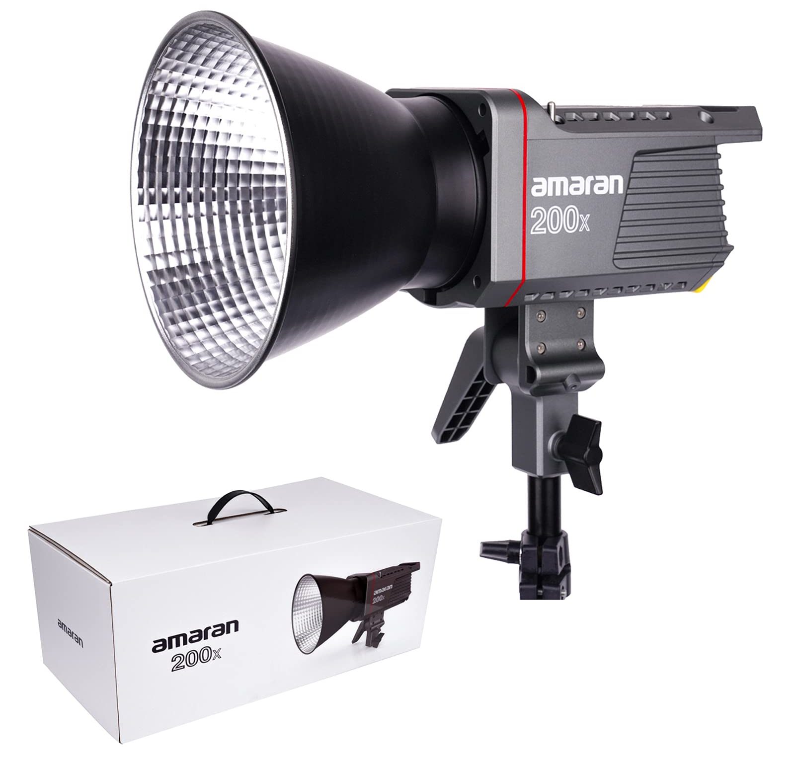 Luce LED Aputure Amaran 200X S | 200W Bicolore 2700-6500K, Attacco Bowens, Controllo Bluetooth, SSI 89