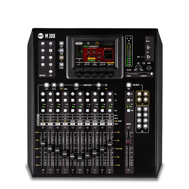 RCF M 20X Digital Audio Sound Mixer