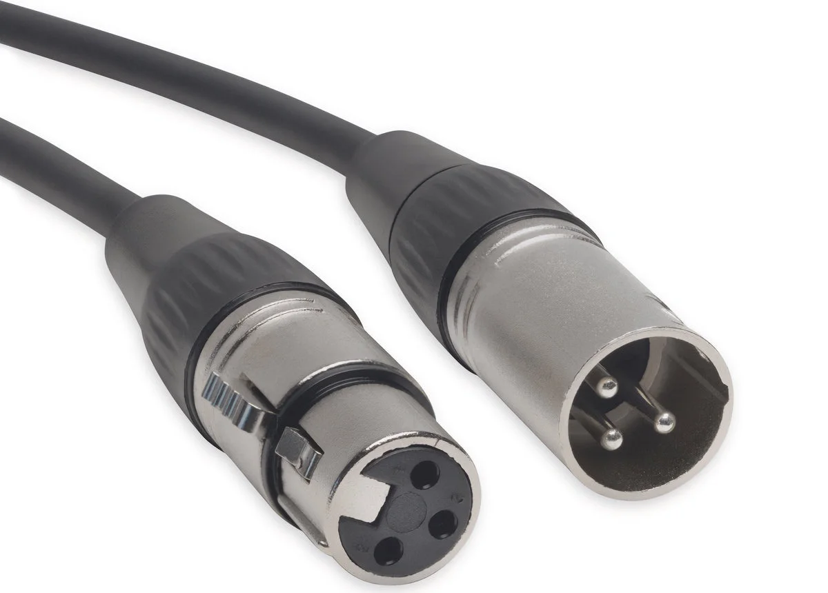 XLR Male-Female Audio Cable