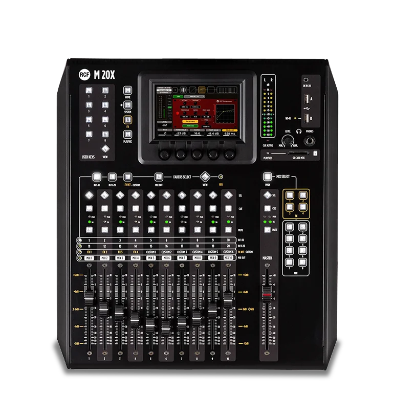 RCF M 20X Digital Audio Sound Mixer